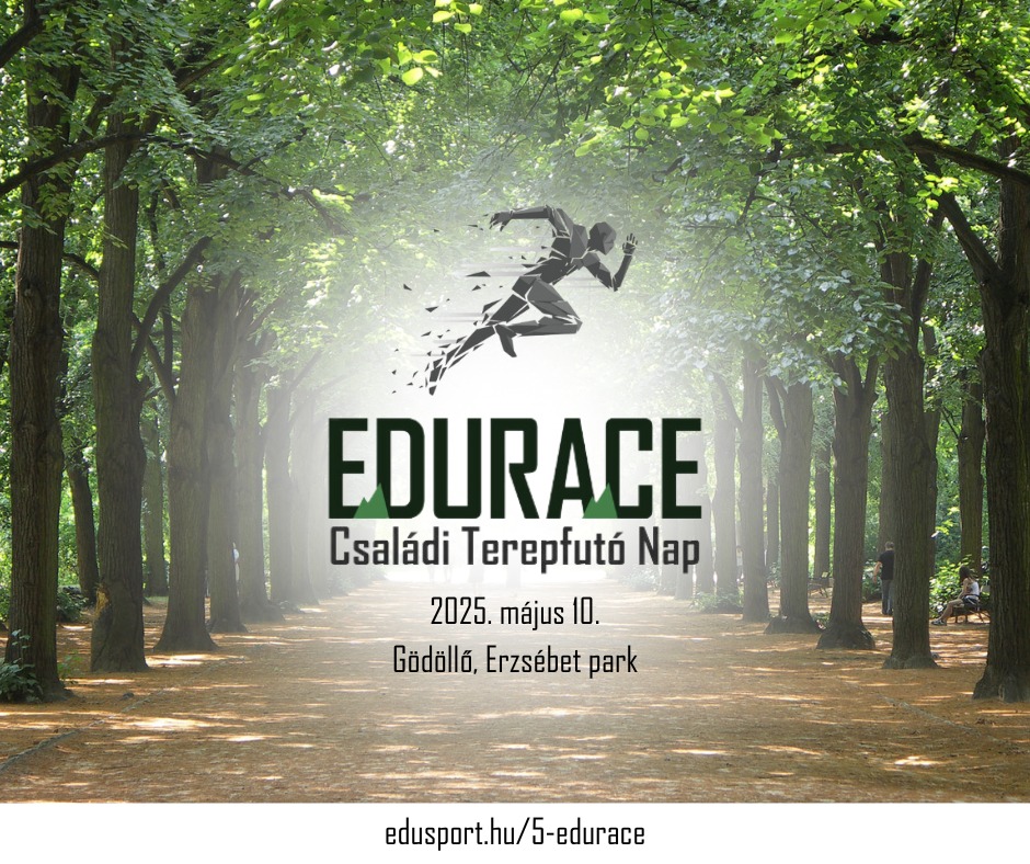 Jön az Edurace, az Edusport családi terepfutónapja május 10-én