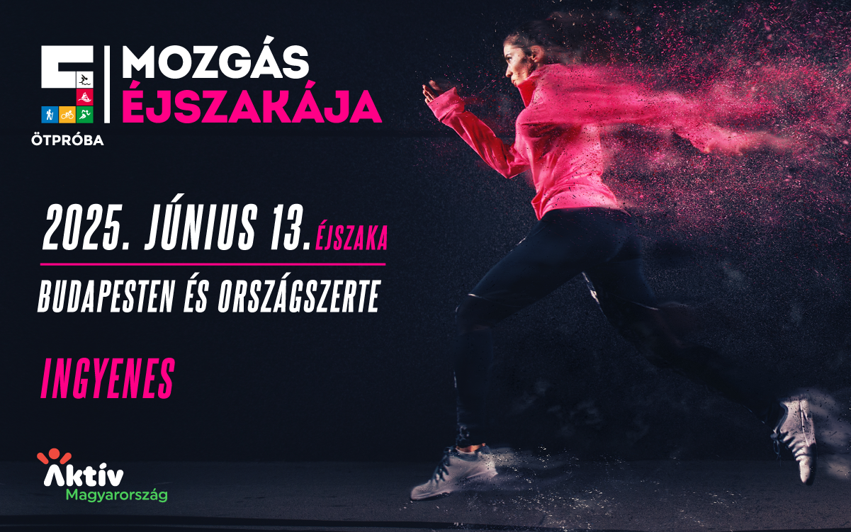 Itt a teljes lista - 55 településen lesz Mozgás Éjszakája!