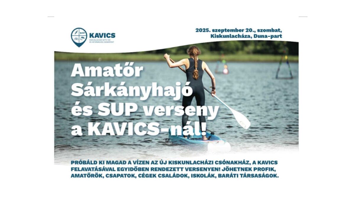 SUP verseny a Kavicsnál
