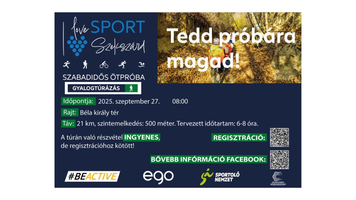 I Love Sport I Love Szekszárd Gyalogtúra