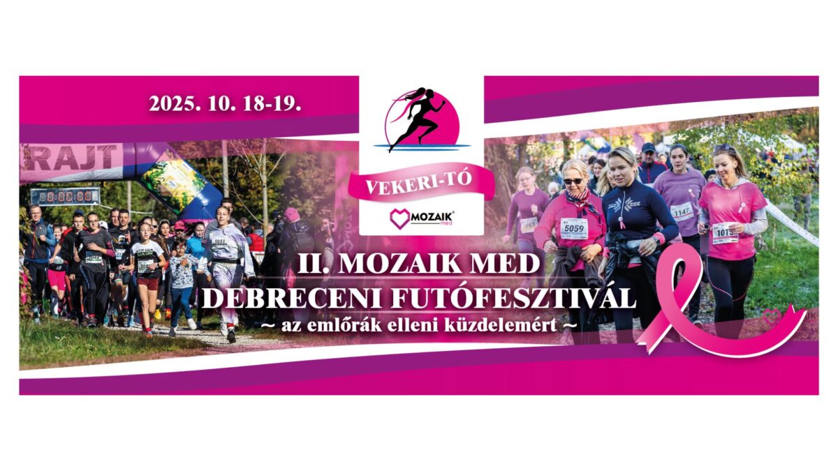 II. Mozaik Med Futónap - az emlőrák elleni küzdelemért