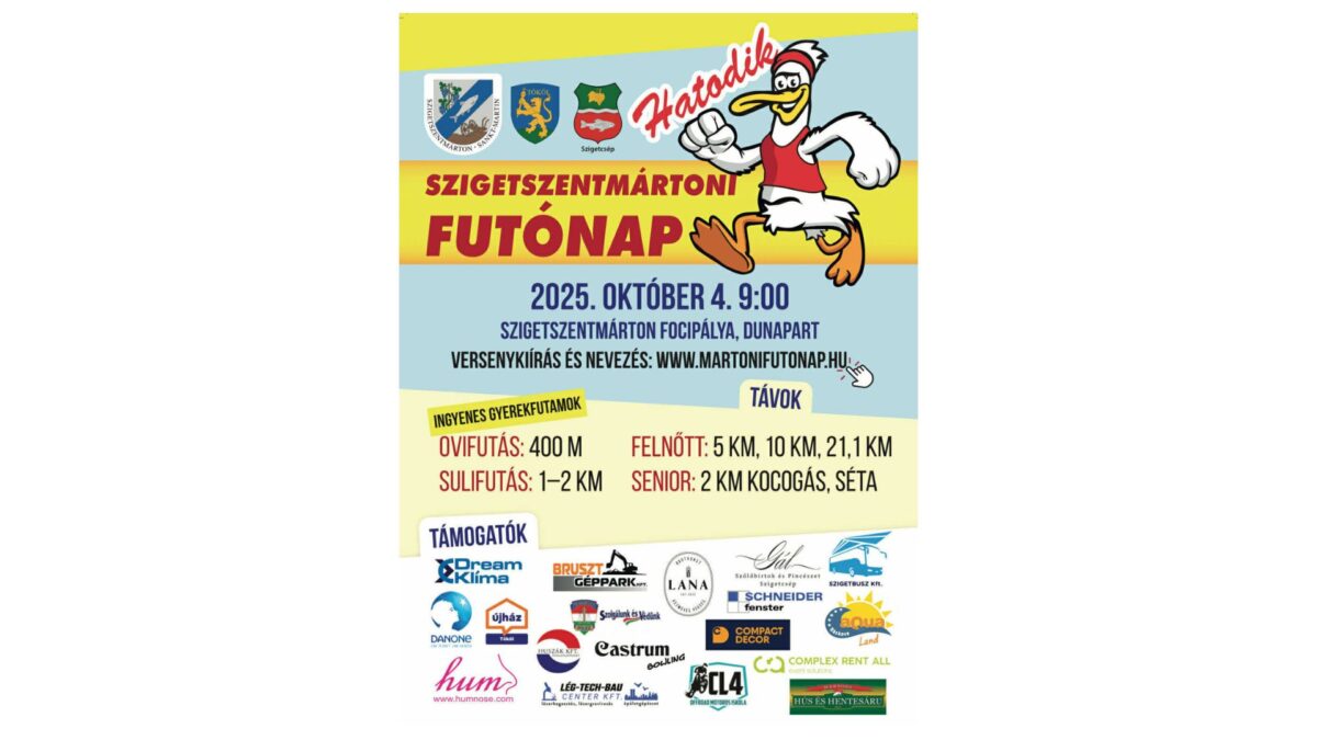 6. Szigetszentmártoni futónap