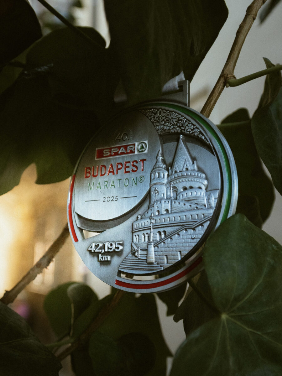 Budapest Maraton befutóérem