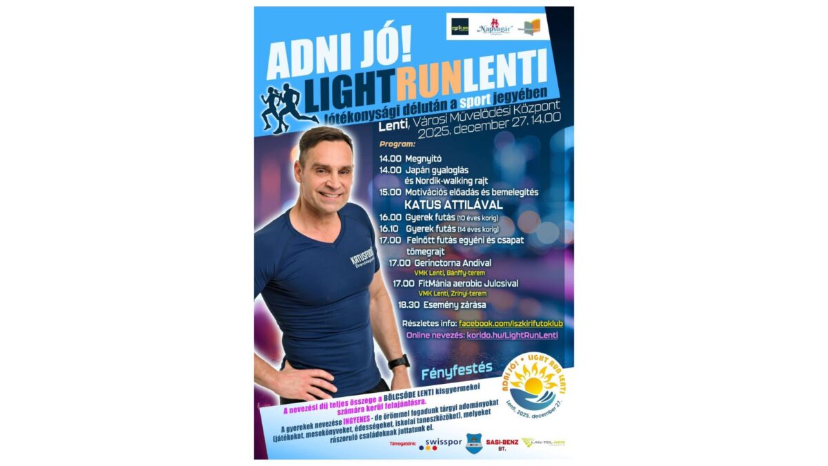 Adni jó!- LightRunLenti