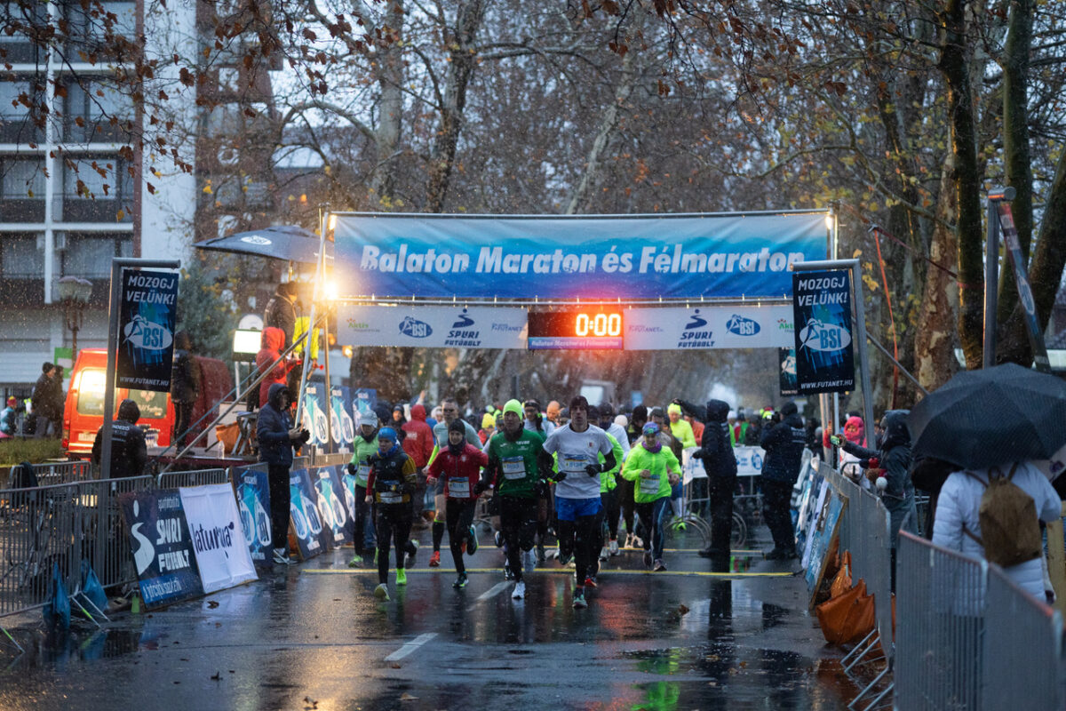 Siófokot és Fonyódot is megtöltötték: 5000 futó érkezett a Balatonhoz a holtszezonban