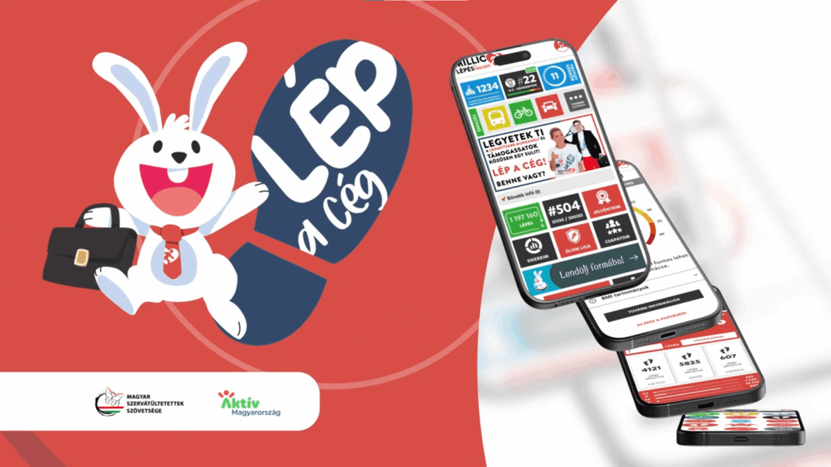 Rekordszintű részvétellel és példátlan összefogással zárult a Millió lépés „Lép a cég!” őszi kihívása