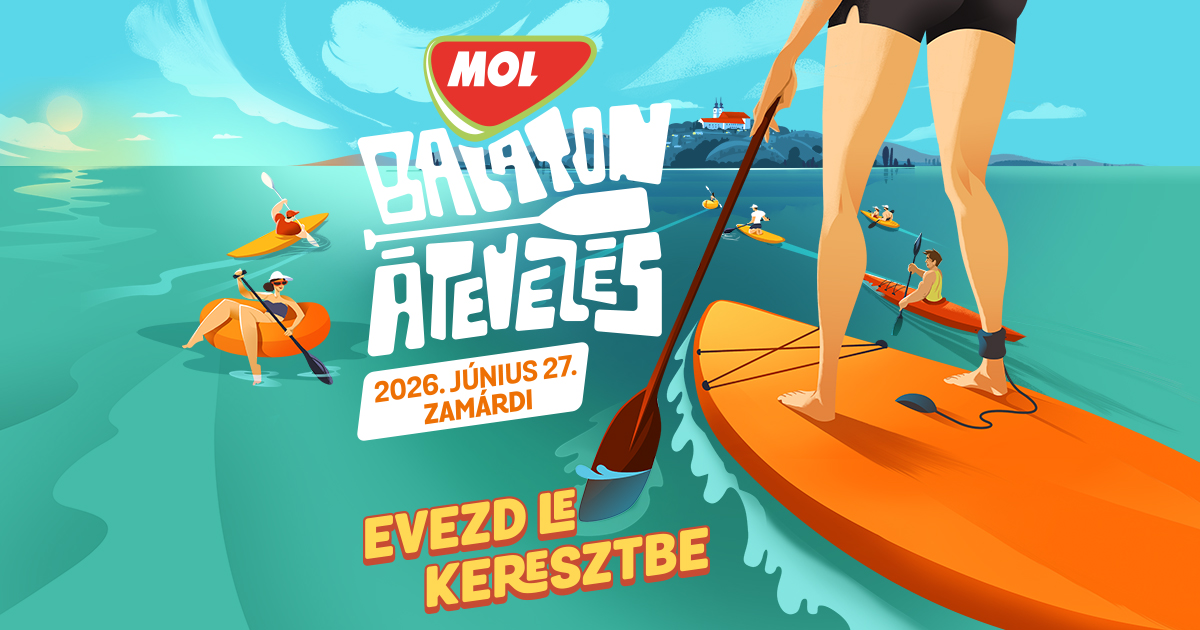 MOL Balaton-átevezés 2026