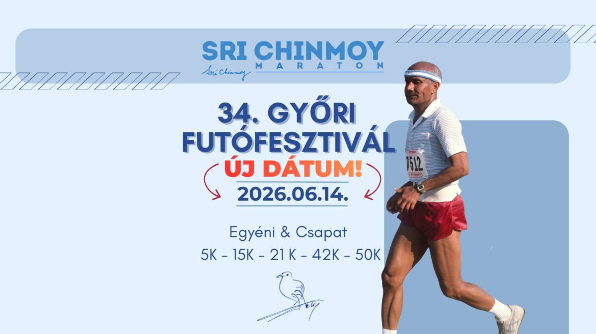 34. Győri Sri Chinmoy Futófesztivál 2026
