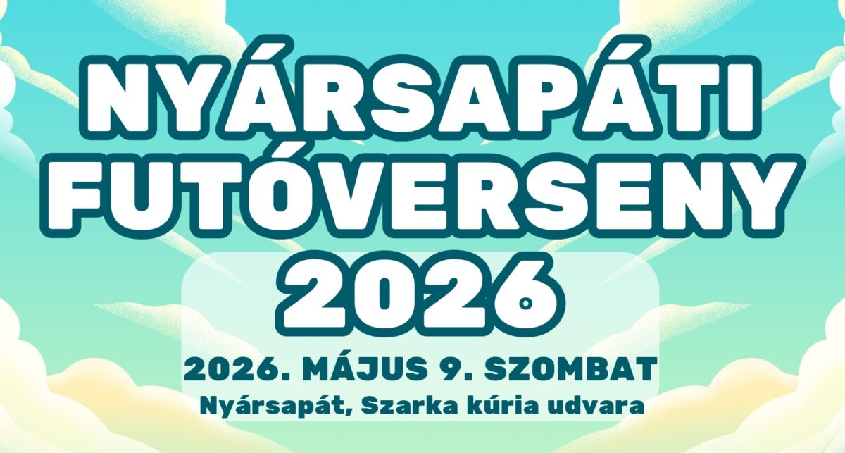 Nyársapáti futóverseny 2026