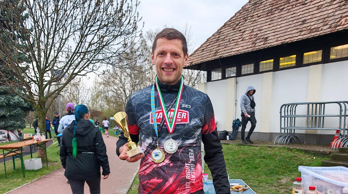 Ezüstérem és egymillió forint Elizabetnek – sikeres ultradebütálás Budakalászon