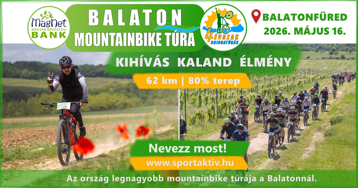 Balaton-felvidéki Bringafesztivál 2026 – három nap bringás élmény Balatonfüreden