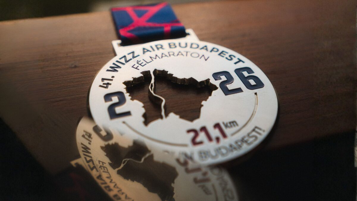 Két tonnányi érmet kell gyártani a 41. Wizz Air Budapest Félmaraton résztvevőinek