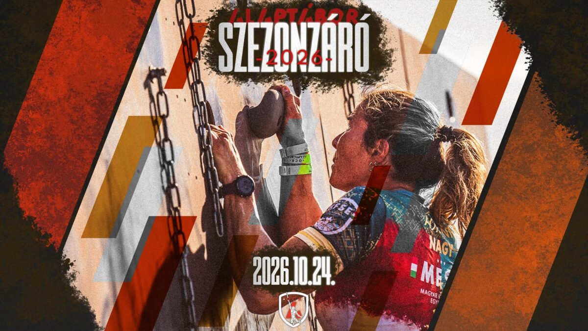 SZEZONZÁRÓ 2026 - ALAPTÁBOR AKADÁLYFUTÓ VERSENY